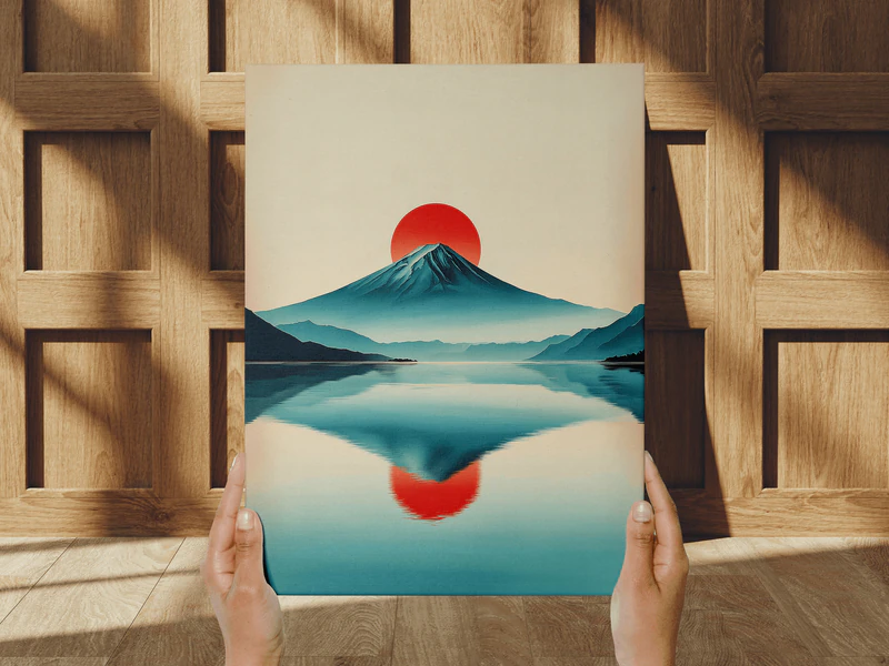 Mount Fuji Wall Art Print - Image 1