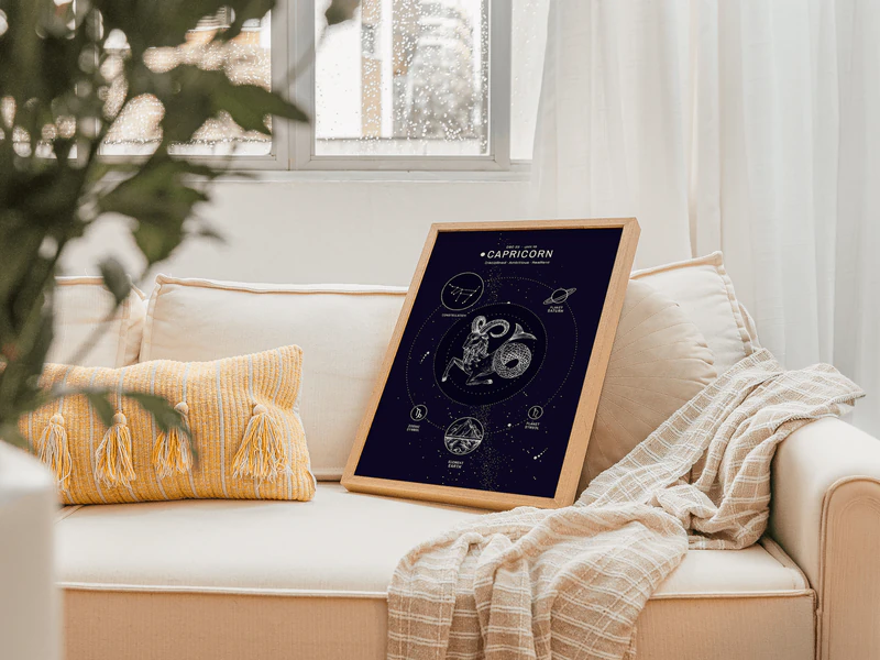 Capricorn Wall Art Print - Image 7