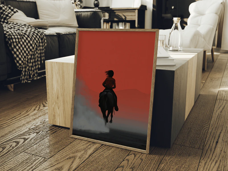 She Rode Like the World Was Hers - Image 1